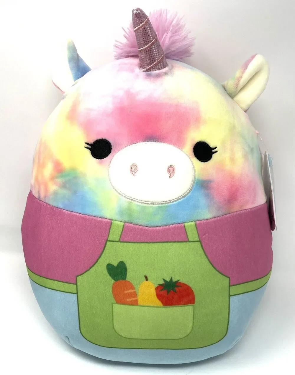 Squishmallow Esmeralda The Unicorn Grocery Store Clerk 12” Veggies Heroes 2021